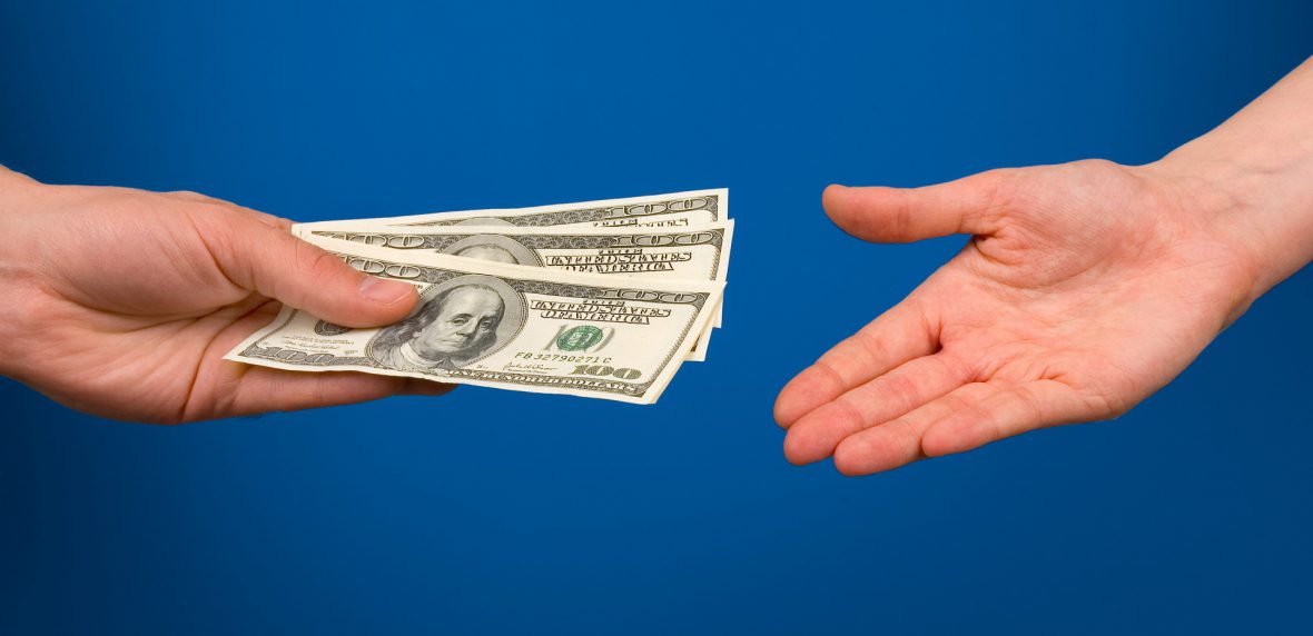 پول قرض دادن دلار