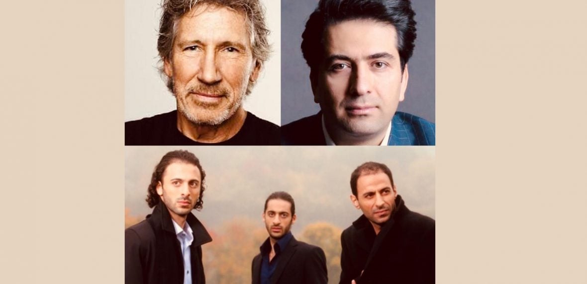 محمد معتمدی و راجر واترز