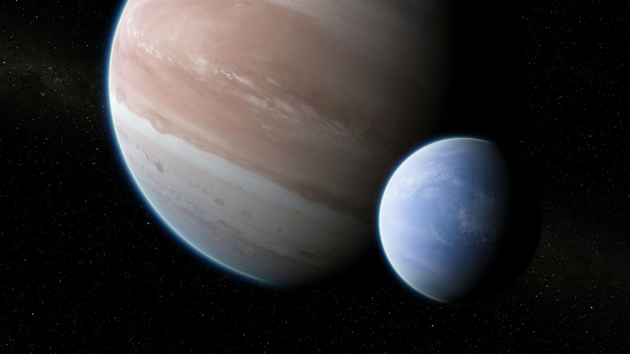 کشف اولین قمر فراخورشیدی با سیاره‌ای ۴ برابر زمین، توسط تلسکوپ‌های هابل و کپلر ناسا