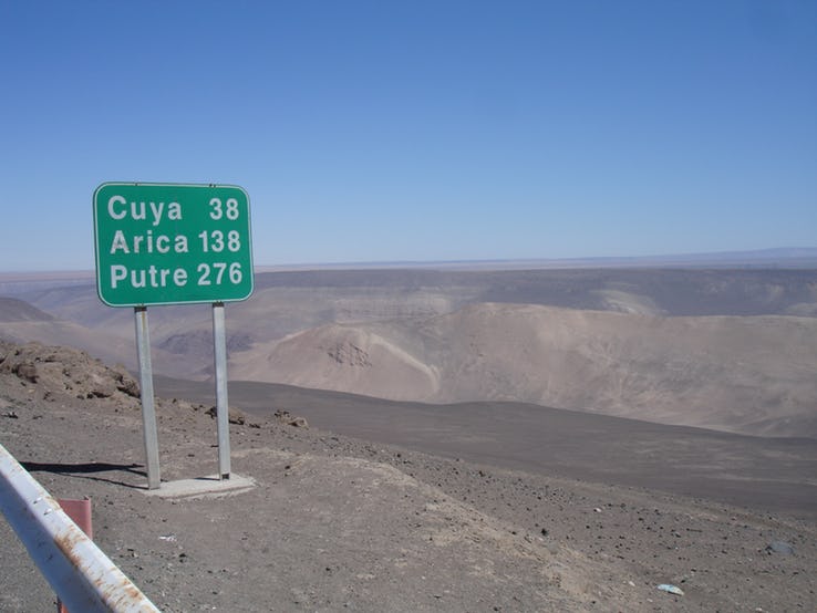 جاده Ruta 5 در شیلی