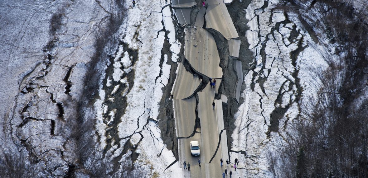 زلزله‌ی وحشتناک