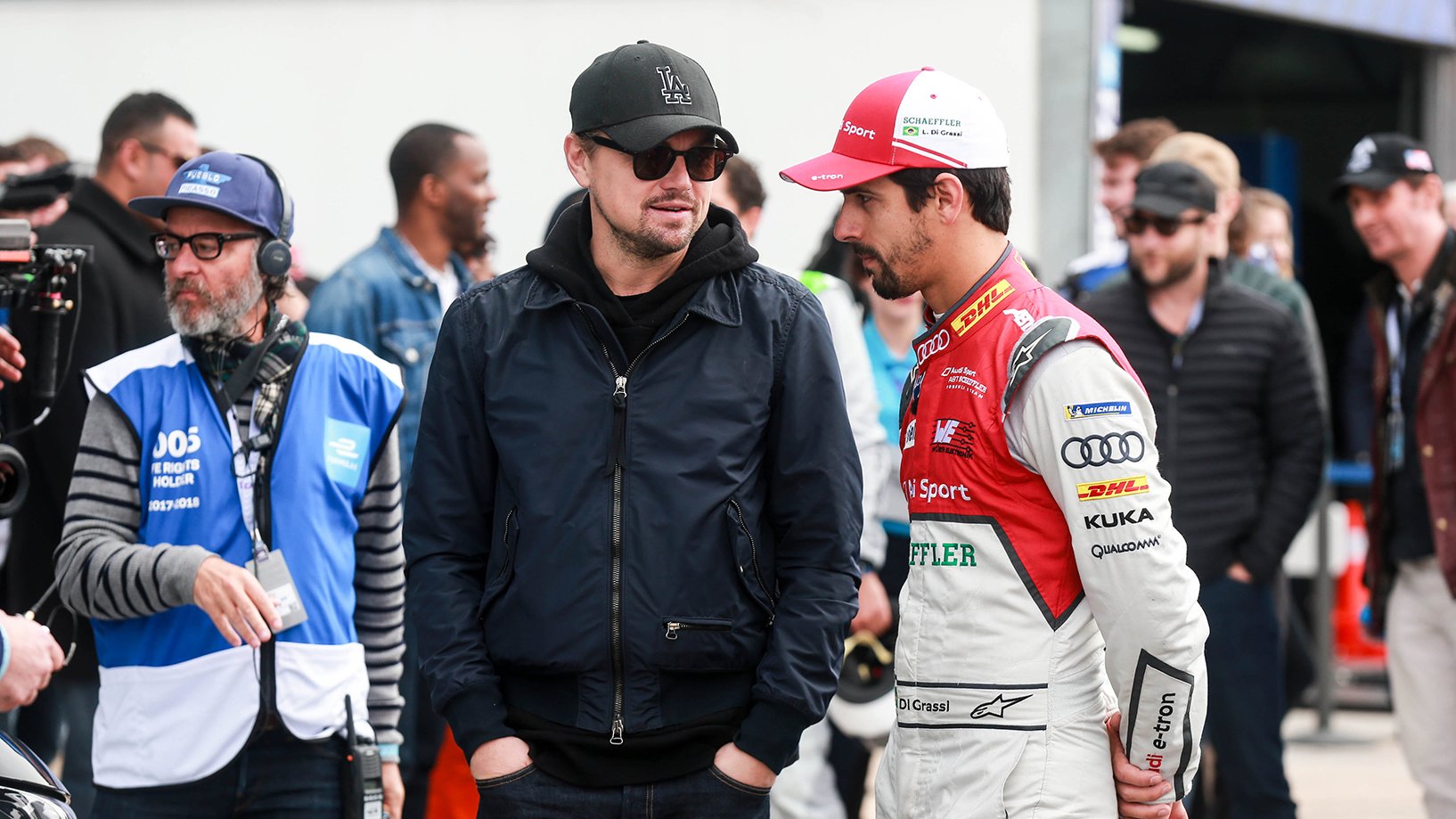 لئوناردو دی کاپریو در تیم ونتوری فرمول ای