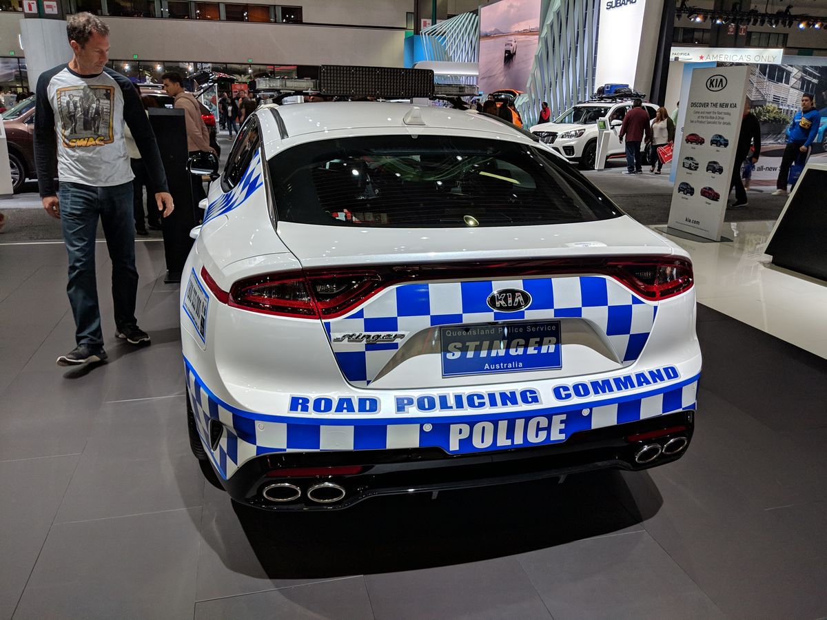 Kia Queensland Police Stinger