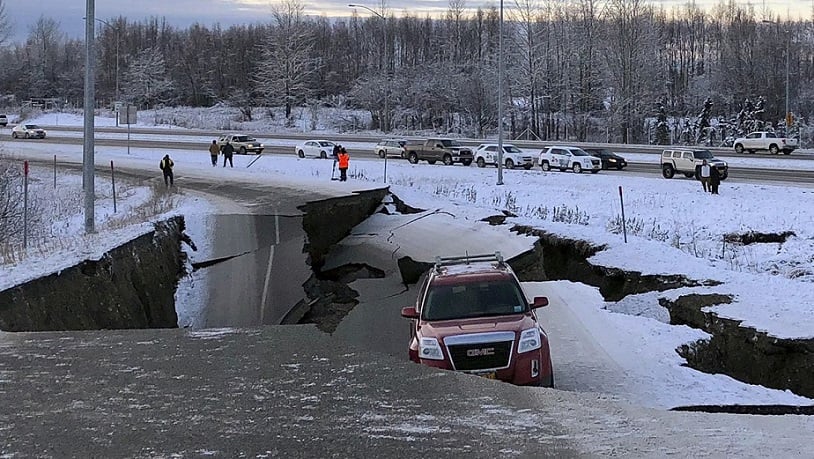 زلزله‌ی وحشتناک در آلاسکا