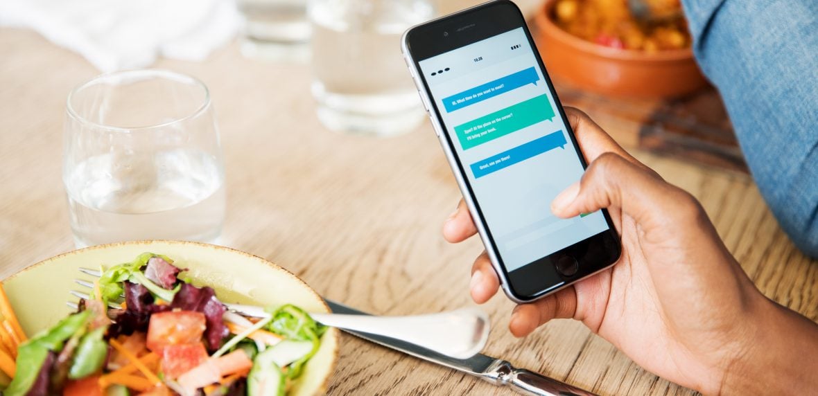 استفاده از گوشی هوشمند