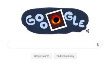 دودل گوگل - سیاه‌چاله