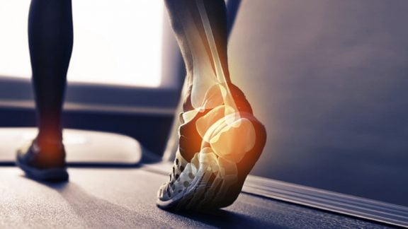 6 نرمش ضد درد پا