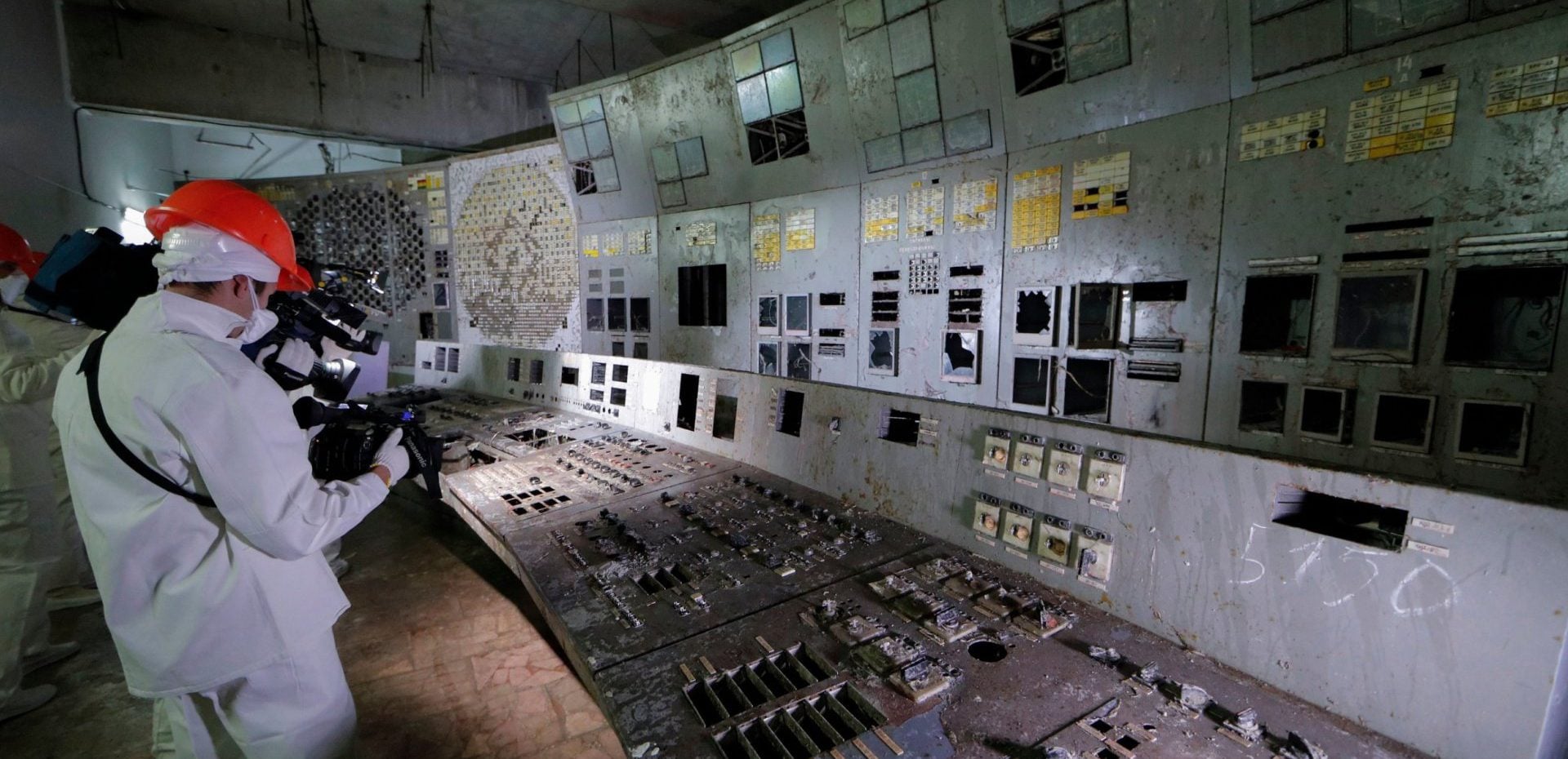 اتاق کنترل رآکتور شماره 4 چرنوبیل