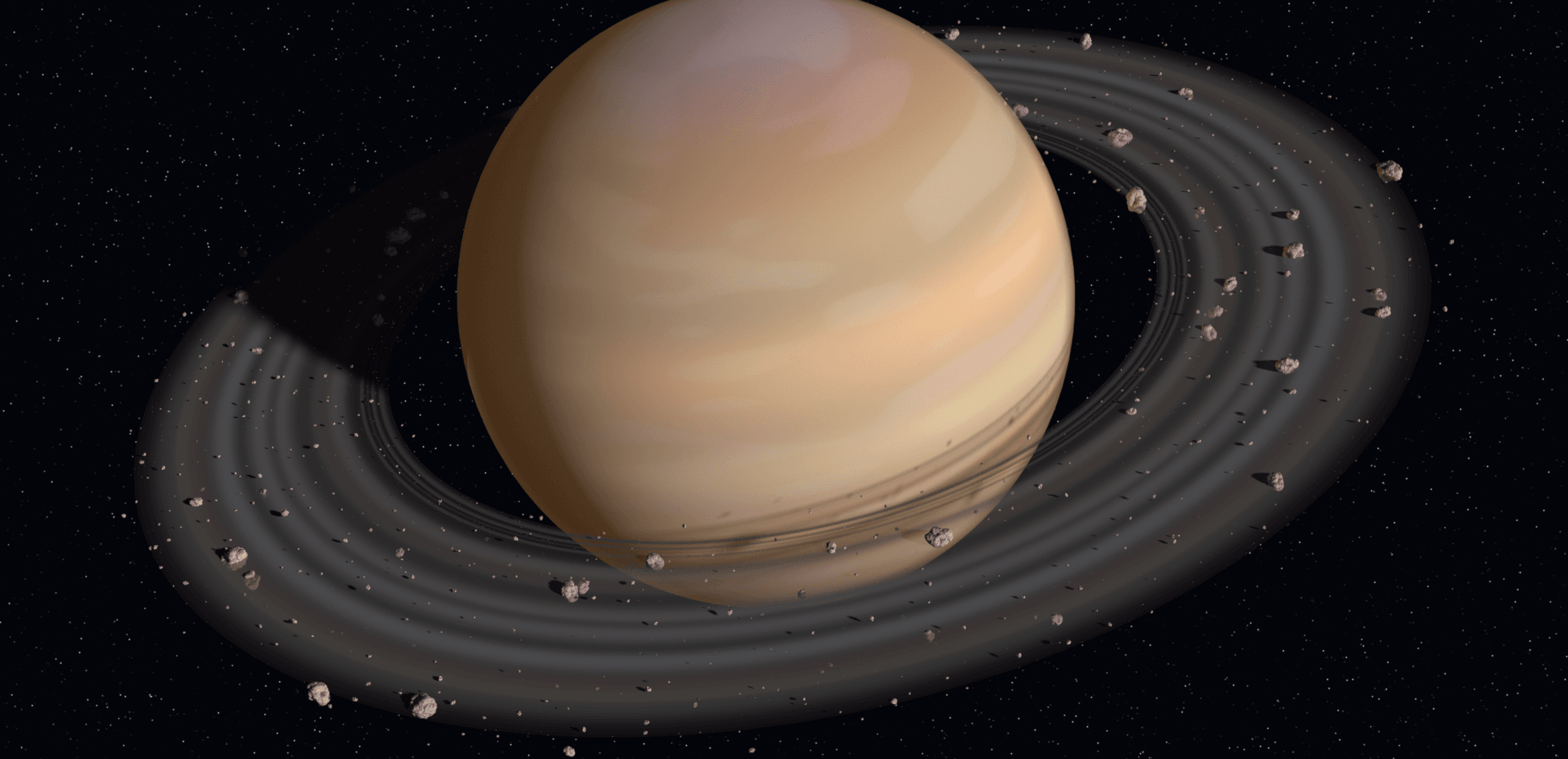 20 قمر جدید اطراف زحل