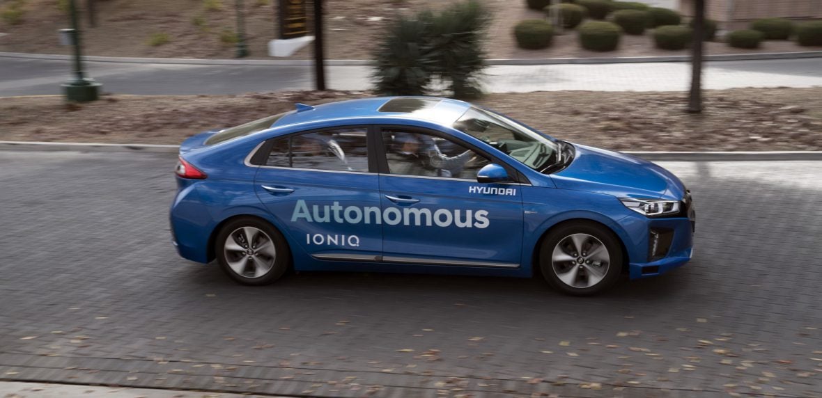 خودروهای خودران هیوندای