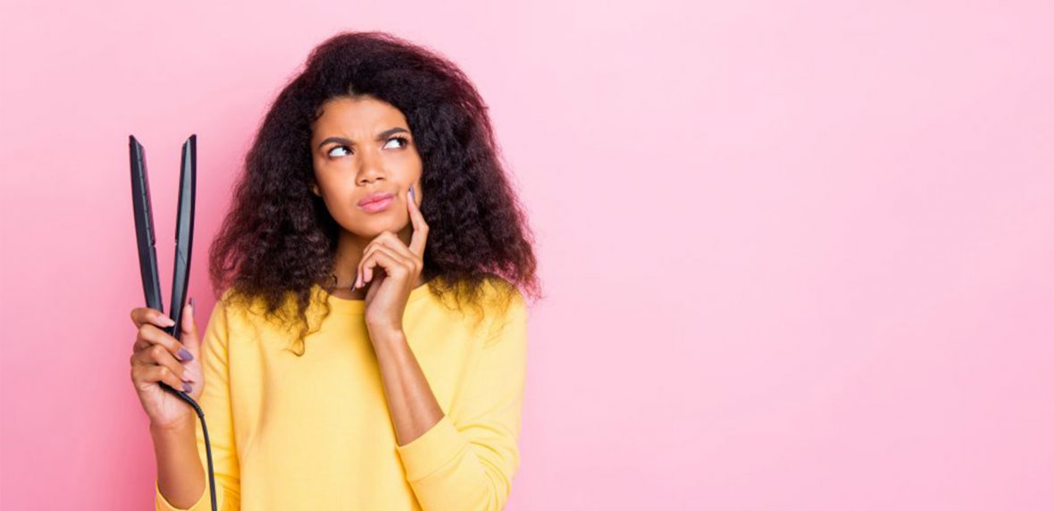 صاف کردن موهای مرطوب