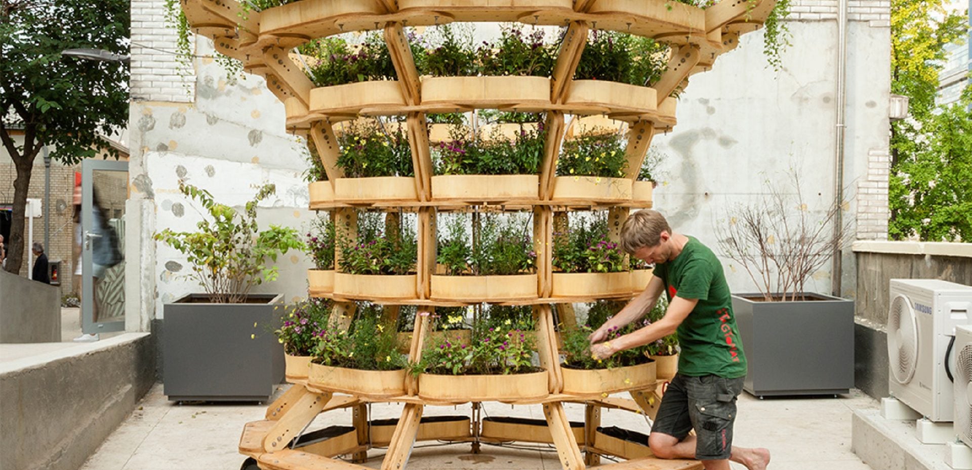 باغچه مدولار هنرمندانه