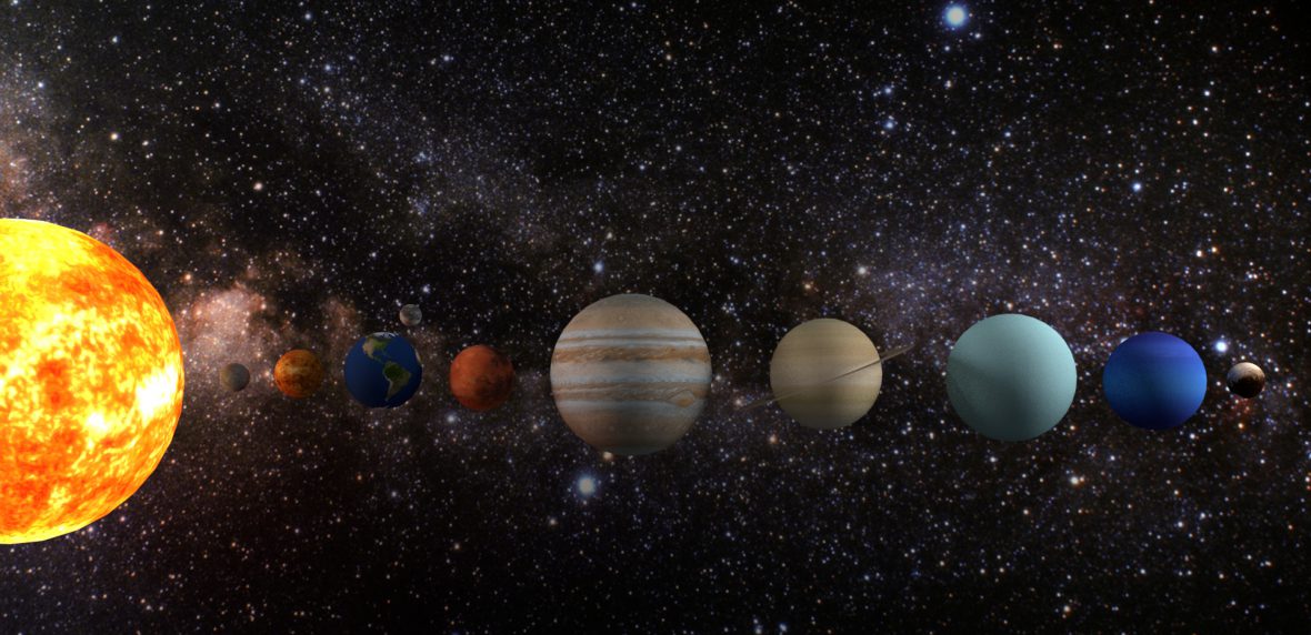 مجموعه دکوری رومیزی منظومه شمسی