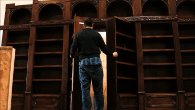 فضاهای خیالی درون قفسههای کتاب