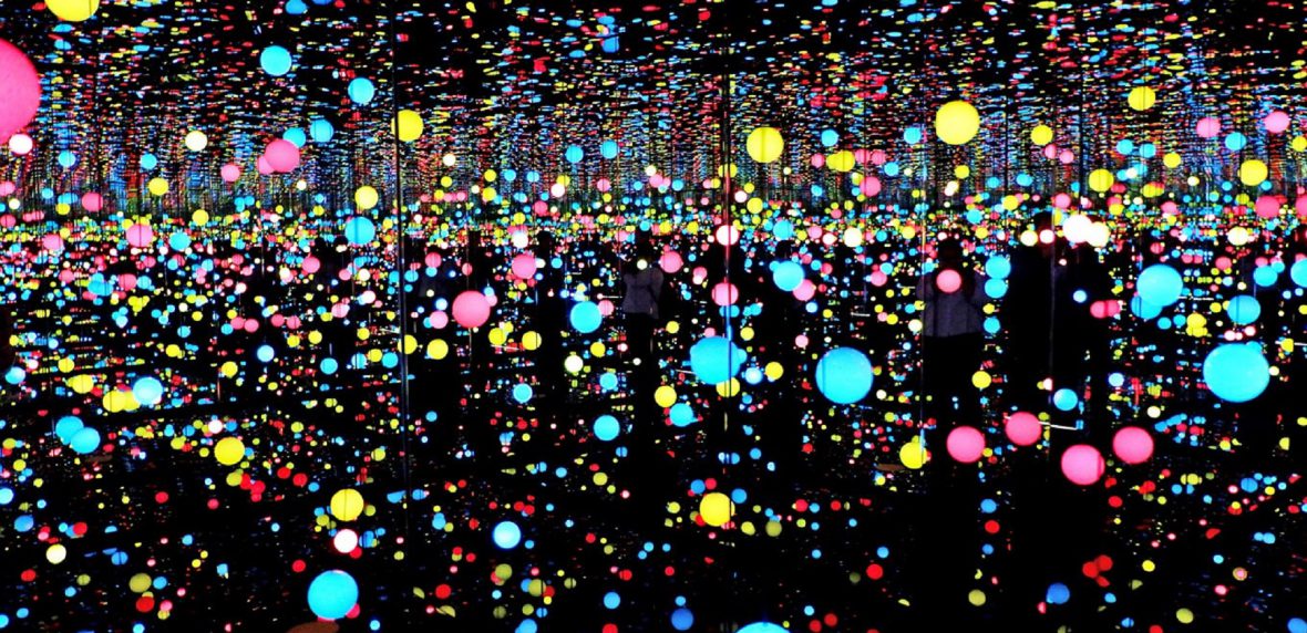 اتاق بی‌نهایت خیالی Yayoi Kusama