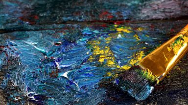 هنرمند نابینای بلغاری