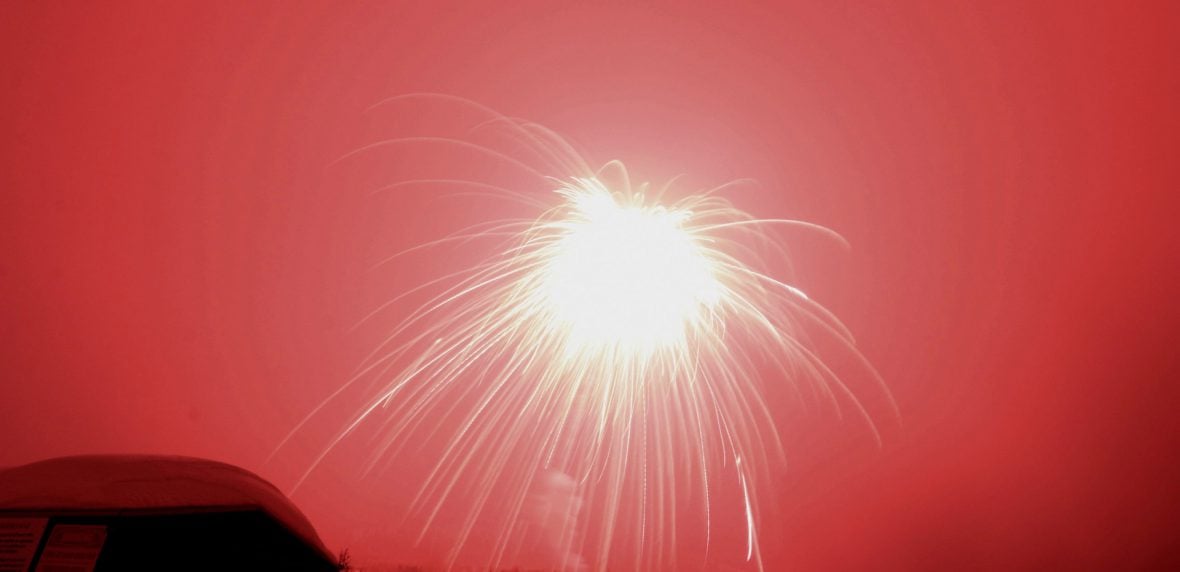 بزرگ‌ترین آتش‌بازی جهان