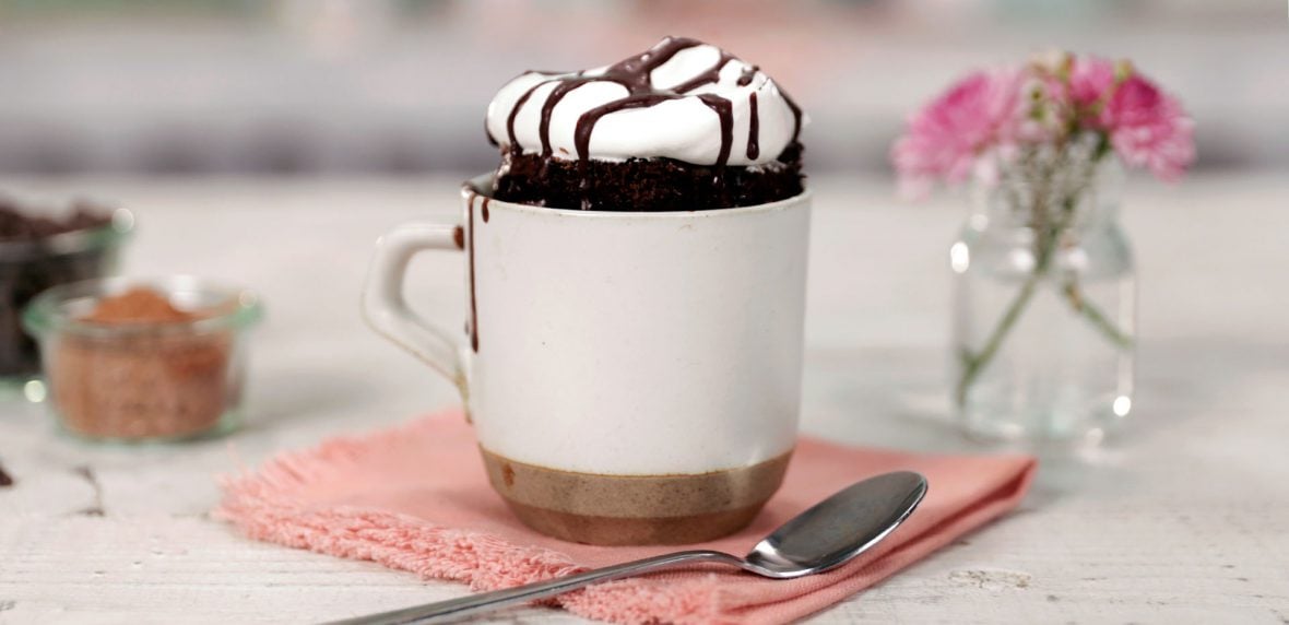 دستور تهیه کیک فنجانی سریع