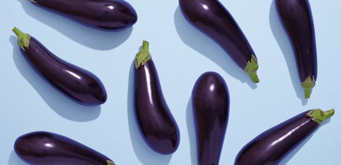 بارش بادمجان