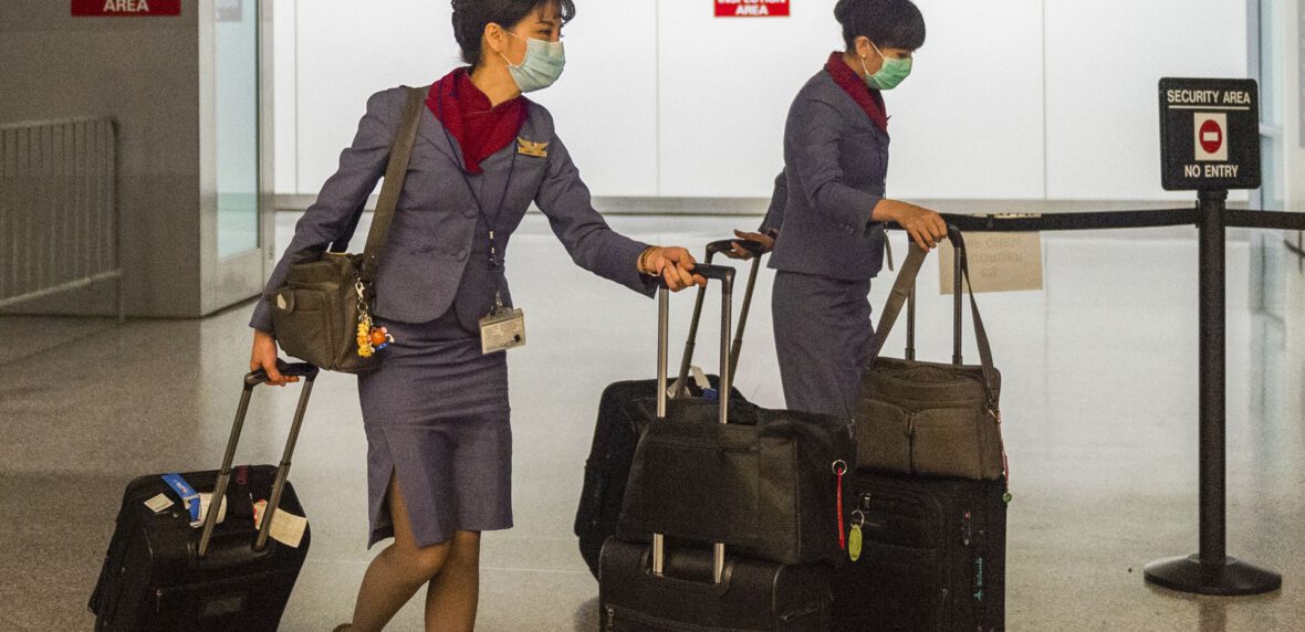 سفرهای هوایی با ویروس کرونا