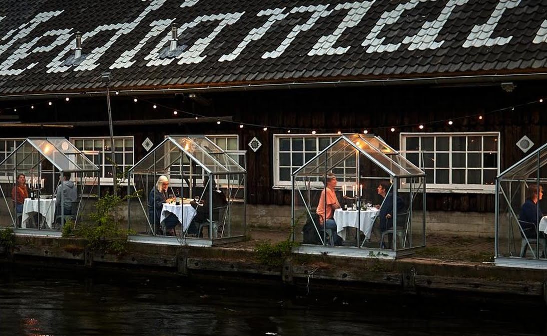 گلخانه قرنطینه: رستورانی در آمستردام
