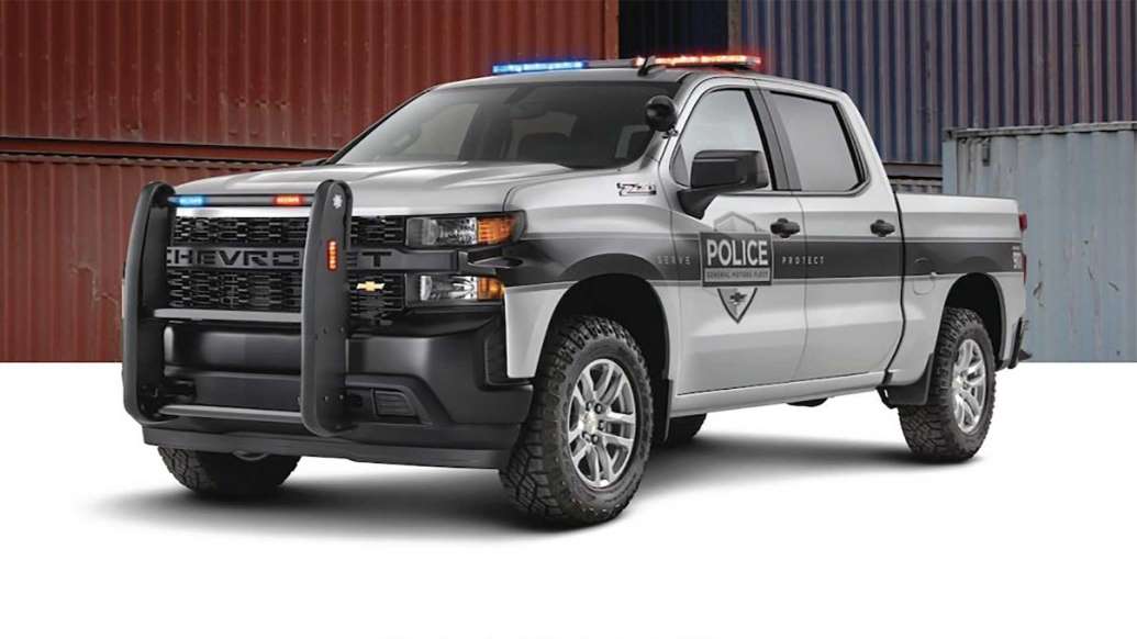 خودروهای جدید ناوگان پلیس آمریکا - 2. Chevy Silverado