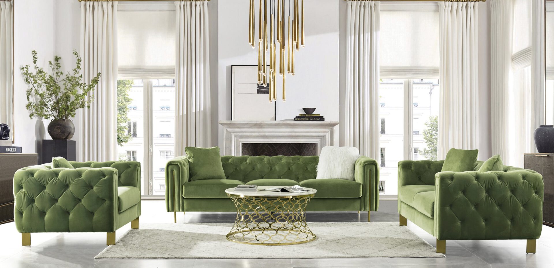 طراحی داخلی سبز