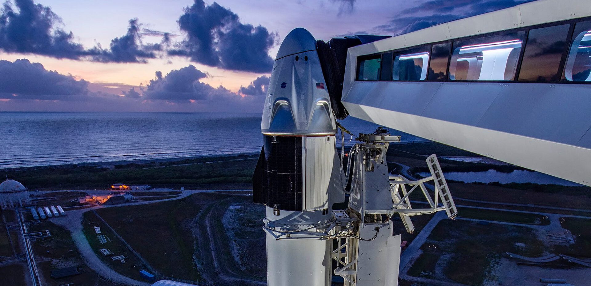 پرتاب 2 فضانورد ناسا با کپسول دراگون شرکت SpaceX