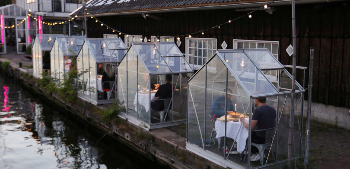 گلخانه قرنطینه: رستورانی در آمستردام