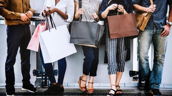 کیسه‌های خرید پلاستیکی بازیافتی