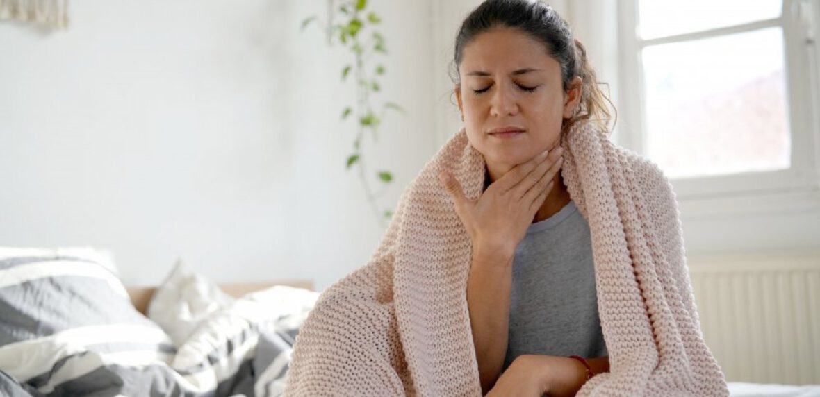 درمان خانگی گلودرد