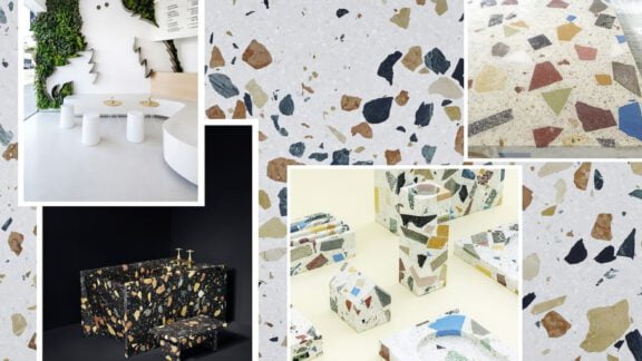 10 مورد ترند چیدمان جدید Terrazzo