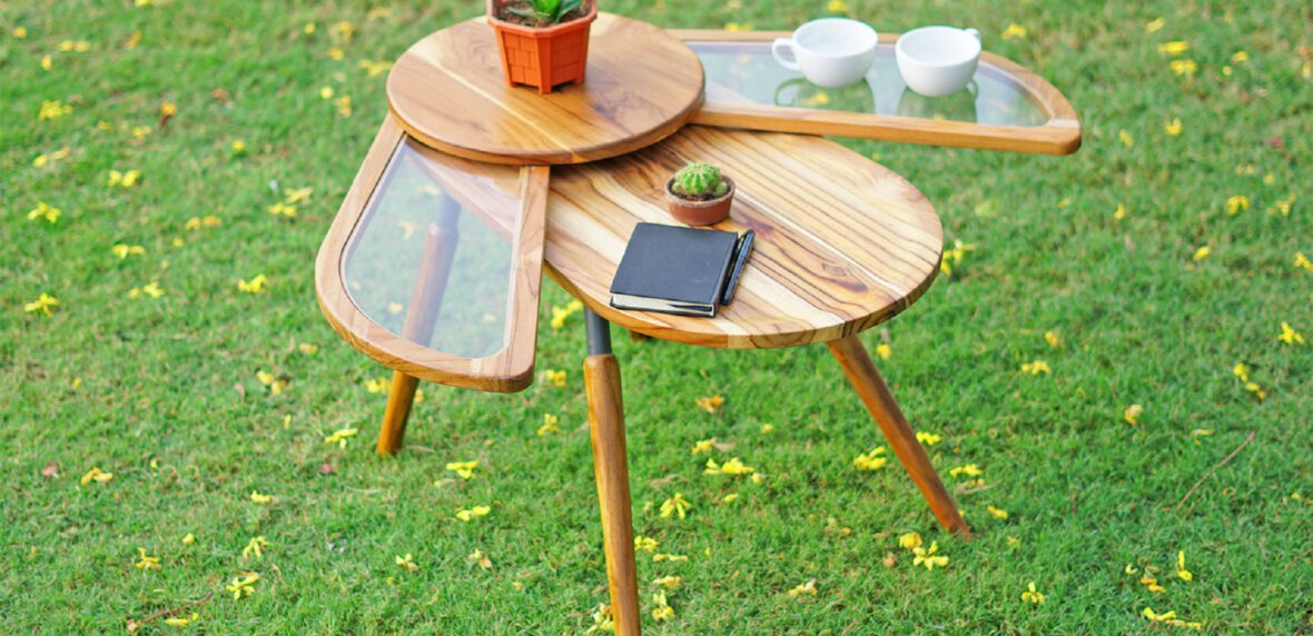 طراحی پایدار میز عسلی
