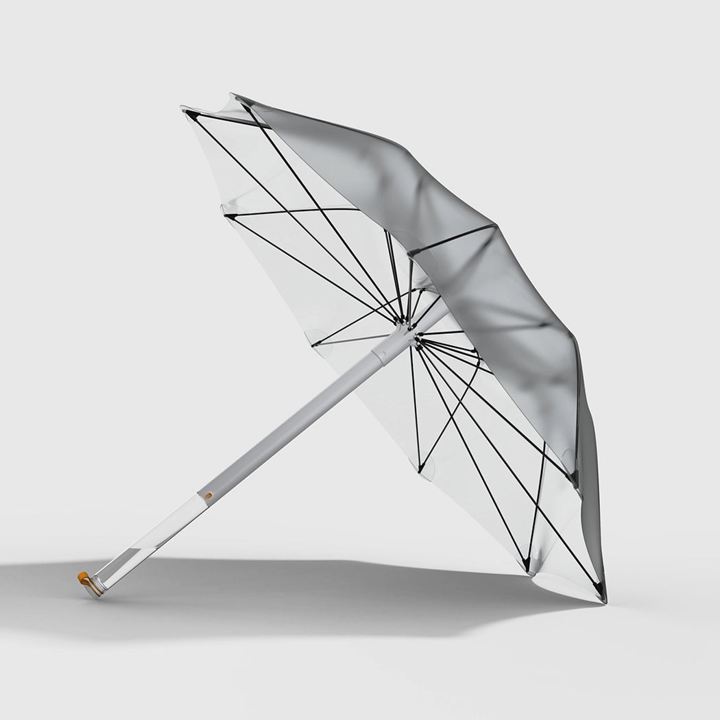 طراحی چتر مینیمالیستی - ذخیره آب در دسته