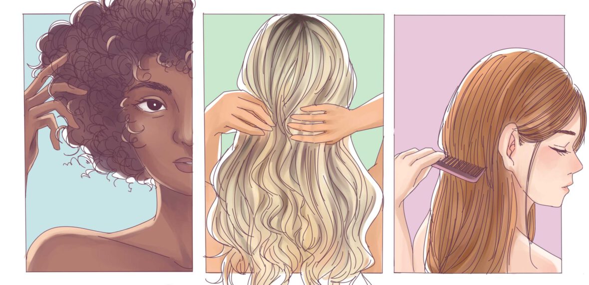 ماسک موی خانگی