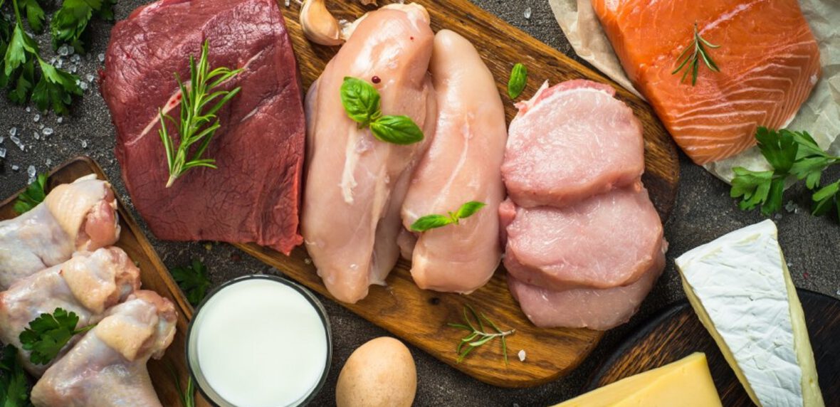 مصرف پر‌وتئین