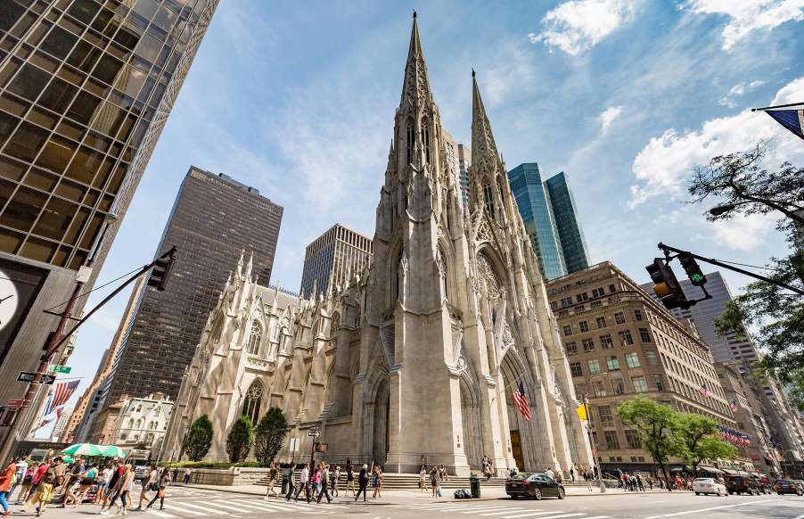 زیباترین کلیساهای جامع جهان - 5. St. Patrick، نیویورک سیتی، نیویورک، ایالات متحده آمریکا