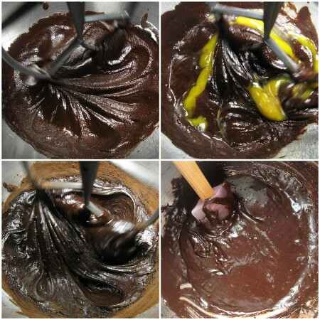 دستور تهیه کیک شکلاتی بدون آرد - مرحله 3