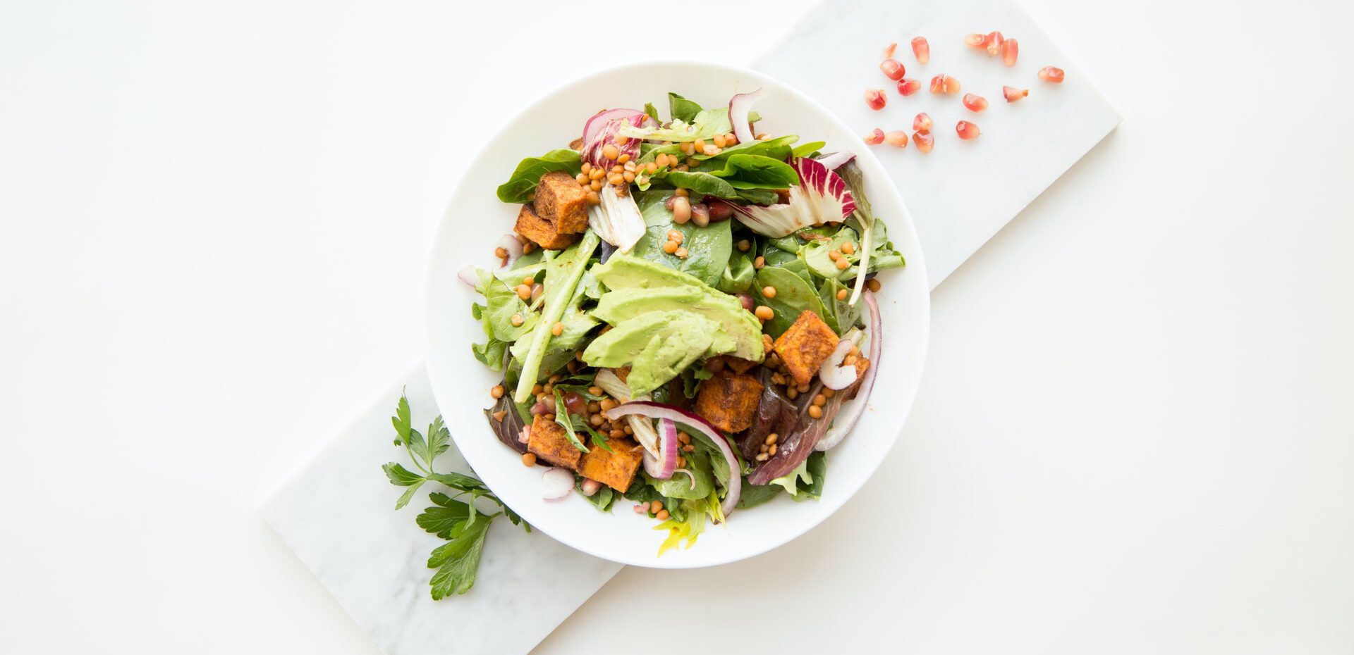 مصرف روزانه سالاد