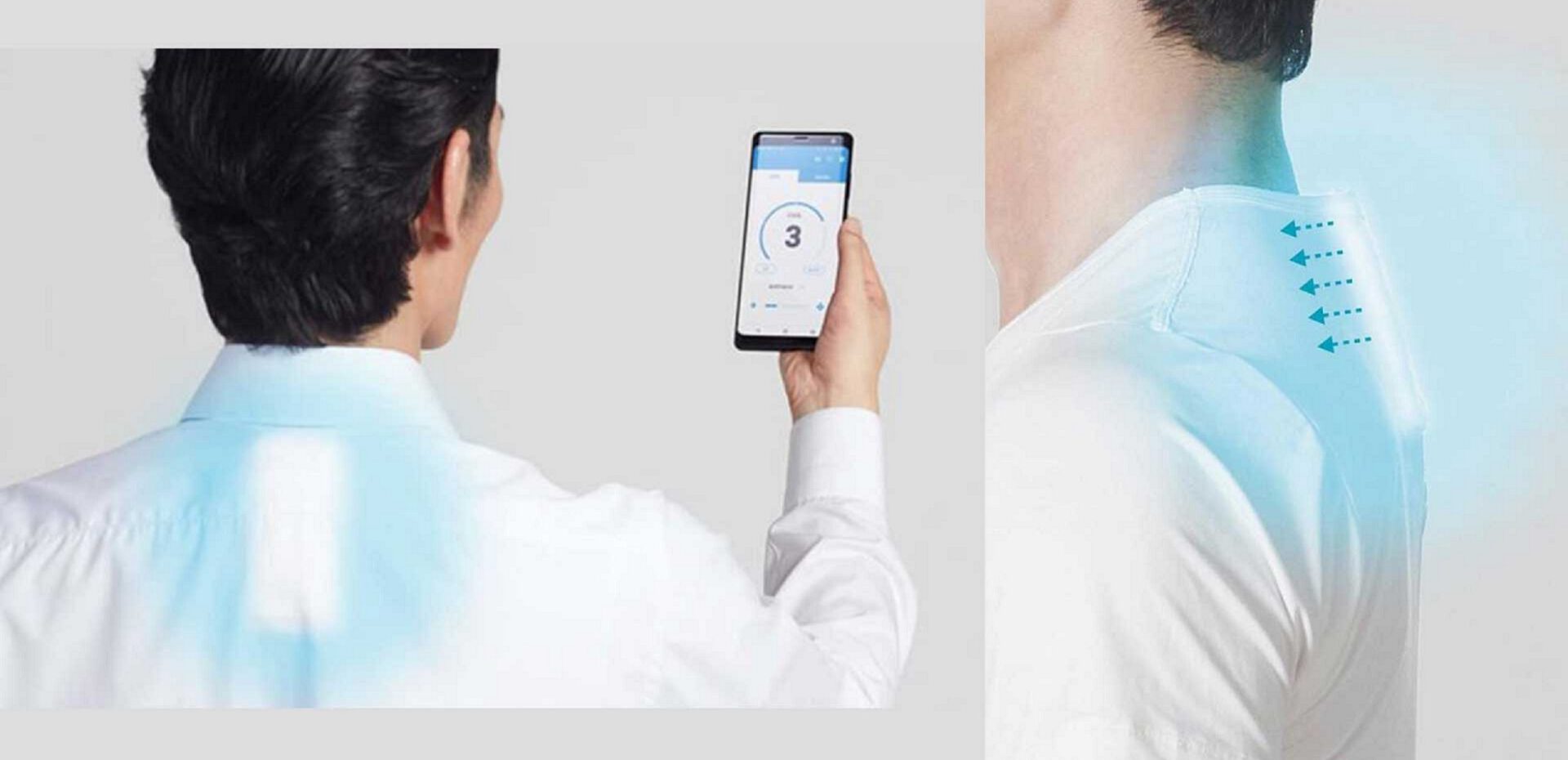 لباس مجهز به تهویه هوا