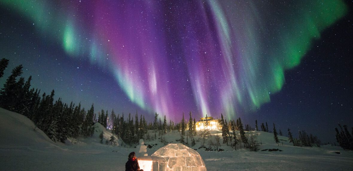 شفق قطبی در کانادا