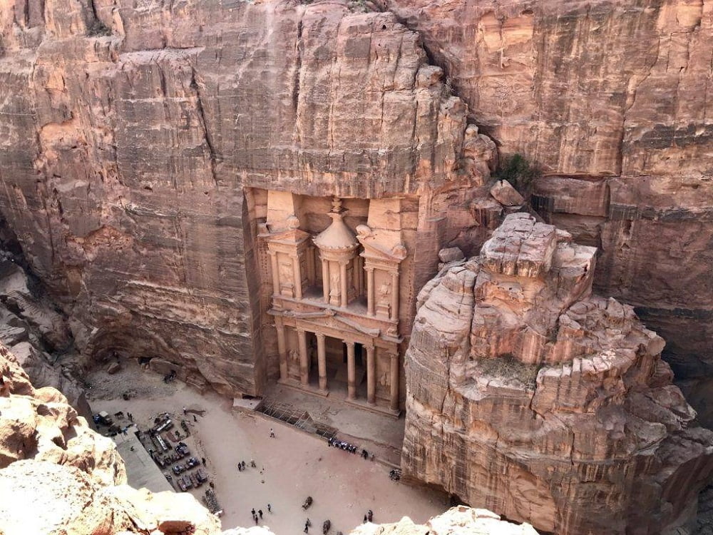 مکان‌هایی که نباید از دست بدهید پترا در اردن