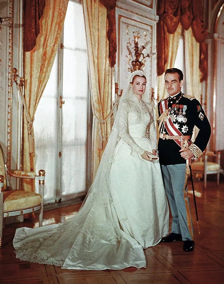 خیره کننده ترین لباس عروسهای سلطنتی - 6. «گریس کلی» (Grace Kelly)