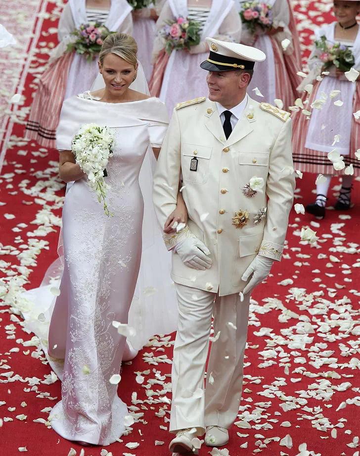 خیره کننده ترین لباس عروسهای سلطنتی - 10. «شارلین ویتستاک» (Charlene Wittstock)