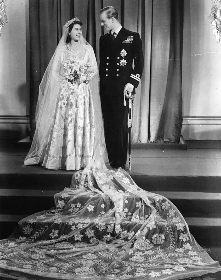 خیره کننده ترین لباس عروسهای سلطنتی - 4. «پرنسس الیزابت» (Princess Elizabeth)