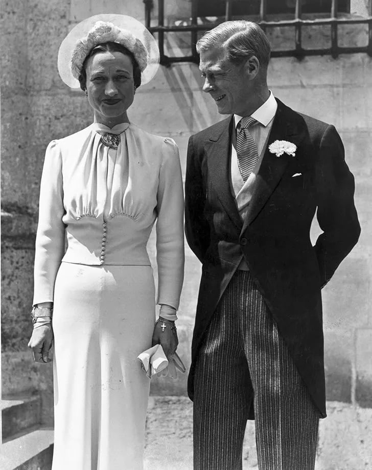 خیره کننده ترین لباس عروسهای سلطنتی - 3. «والیس سیپمسون» (Wallis Simpson)
