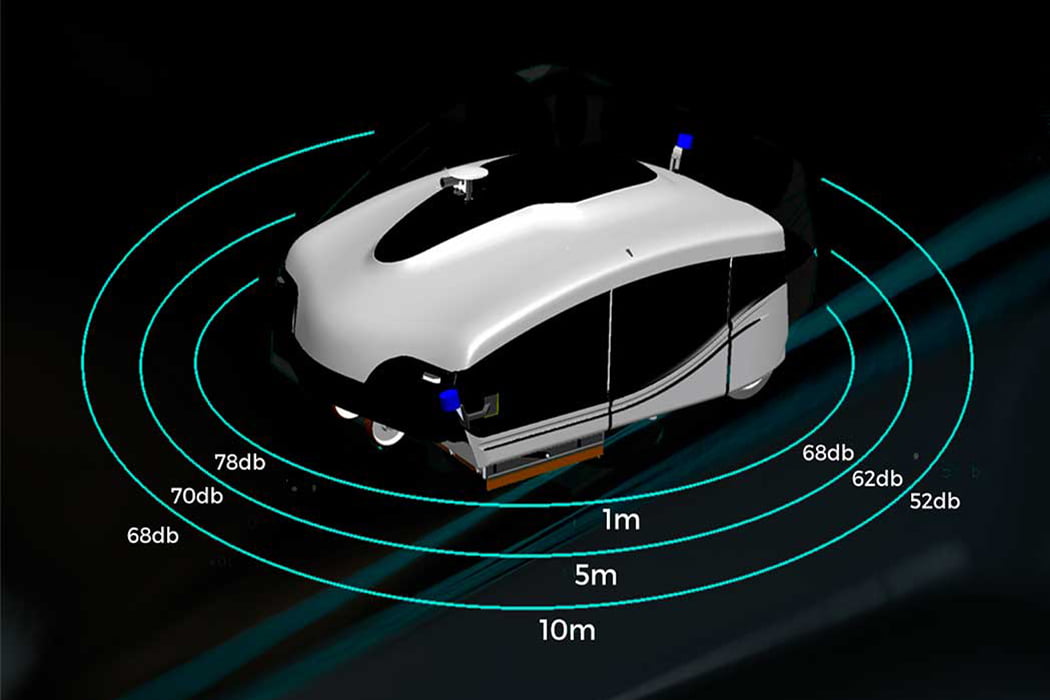 اولین اتومبیل رفتگر الکتریکی مستقل - طراحی 360 درجه Trombia Free