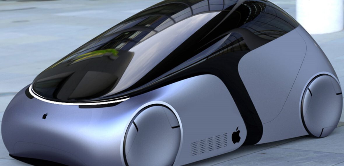 بازطراحی سیال iCar اپل