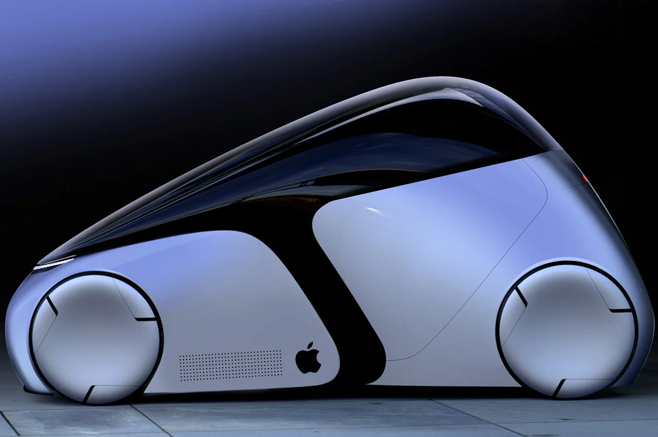 بازطراحی سیال iCar اپل - جذابیت بصری