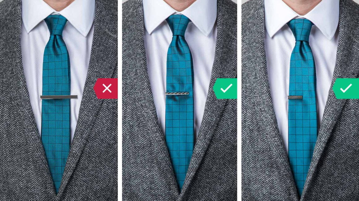 13. استفاده اشتباه از گیره کراوات